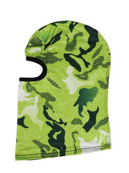 Маска-балаклава Green Spots, размер универсальный, зелёная