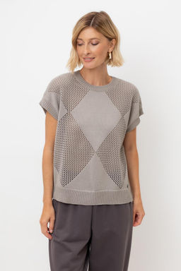 ЕВ 30193/светло-серый джемпер жен