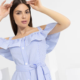 Сарафан Рассвет на пляже (с поясом) - Charutti фото 3