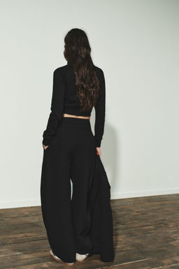 BALLOON TROUSERS WITH PLEATS - Zara фото 11