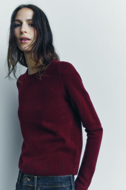 BASIC 100% WOOL SWEATER - Zara фото 8