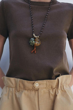 SHORT SLEEVE INTERLOCK T-SHIRT