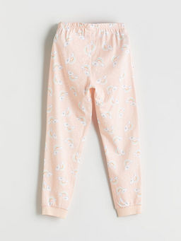 Beli Lastikli K?z ?ocuk Pijama Alt