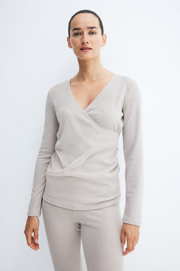 MAMA Top de lactancia cruzado Before & After - H&m фото 2