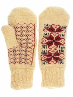 Варежки женские "Орнамент 2" КРУГ 3403-8