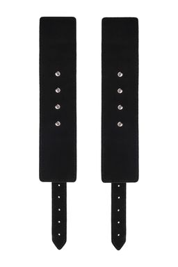 Поножи Anonymo #0153, PU кожа, черные, 26,5 см - Toyfa фото 9