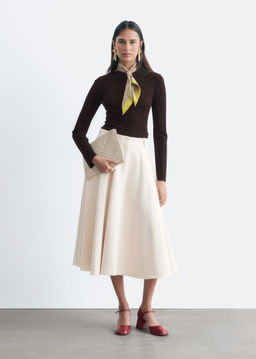 Falda sastre con corte circular - H&m фото 3