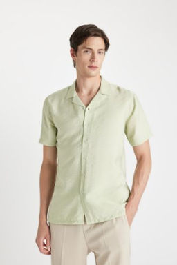 Modern Fit Polo Yaka Aerobin K?sa Kollu Gomlek