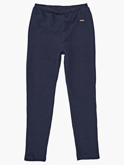 Бриджи для девочки спортивные детская одежда лосины домашние UD 1144 тем.джинс - Mini maxi фото 2