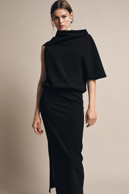 ZW COLLECTION ASYMMETRIC DRESS - Zara фото 6