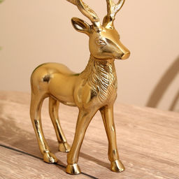 Подсвечник «Олень», 19×12×28 см, алюминий