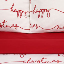 Постельное бельё Этель 1.5 сп Christmas letter 143х215 см, 150х214 см, 70х70 см - 2 шт, бязь  фото 14
