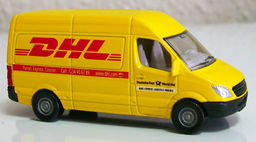 Почтовый фургон Siku DHL  фото 4