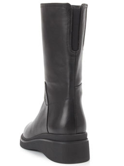 Z4213M BLACK Полусапоги зимние женские (натуральная кожа, натуральный мех) - Фабричный китай фото 7