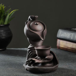 Подставка для благовоний TAKE IT EASY «Чайная церемония», стелющийся дым, 16×14×9 см