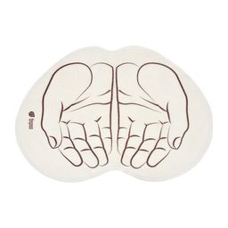 Коврик войлочный 43*30 см "Ладони" для бани и сауны