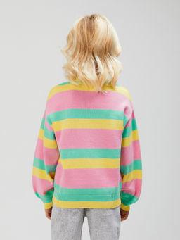 ACOOLA / Джемпер детский для девочек Aster полоска фото 10