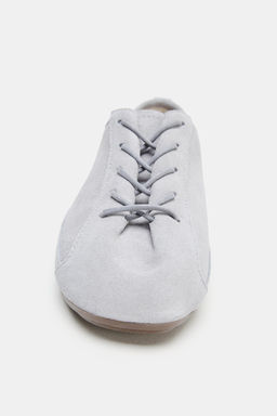 BLUCHER PIEL / Azul Claro - Zara фото 4
