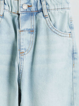 Beli Lastikli Erkek ?ocuk Jean Pantolon