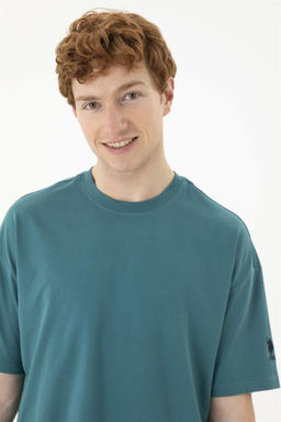 Мужская темно-зеленая футболка - U.s. polo assn фото 3