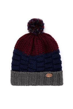 Берет для мальчика антрацитовый меланж Неожиданная скидка в корзине