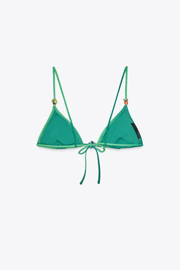FISH TRIANGLE BIKINI TOP - Zara фото 6