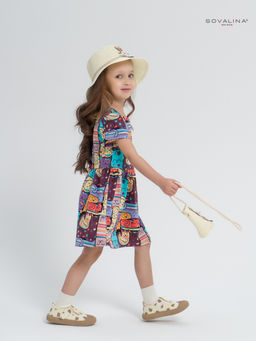 Платье Лето коты в горошек new - Sovalina фото 20