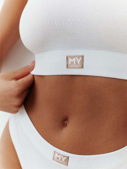 Базовый топ на тонких регулируемых бретелях - My фото 52