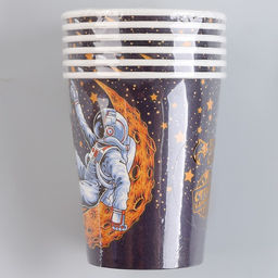 Стаканы бумажные Космонавт, 6 шт. - Страна карнавалия фото 4