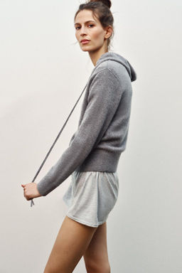 100% WOOL HOODED JACKET - Zara фото 2