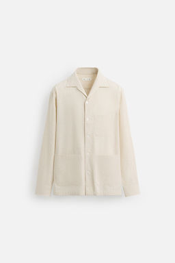 STRIPED OVERSHIRT - Zara фото 7