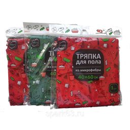 Тряпка для пола 40х60см (микрофибра) - КонтинентПак фото 2