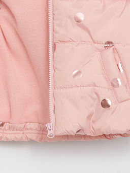 Kap??onlu Bask?l? K?z Bebek ?i?me Yelek - Waikiki фото 3