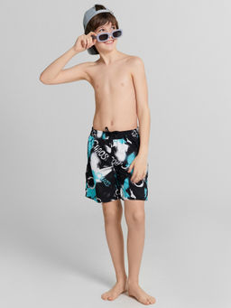 Плавательные шорты для мальчиков с принтом - Mark formelle фото 2