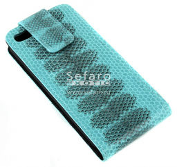 Чехол раскладной для iPhone 5 из кожи морской змеи