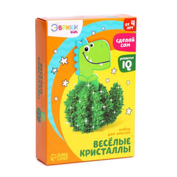 Набор для выращивания кристалла Опыты. Чудесные кристаллы, динозавр - Эврики фото 5