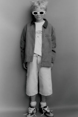 DENIM CARPENTER BERMUDA SHORTS - Zara фото 7