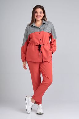 Костюм Liona Style 802 терракотовый
