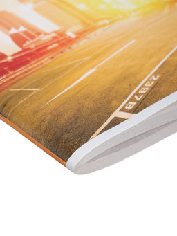 Набор тетрадей, 96 листов в линейку, Calligrata «Город», серые листы, 4 штуки