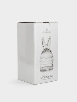 Емкость для хранения, 20х10 см, 350 мл, стекло, Уши кролика, Golden Easter - Anna lafarg фото 6