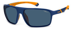 Солнцезащитные очки POLAROID PLD 7058/S Синий, мужские