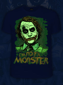 Футболка мужская IM NOT A MONSTER - Good фото 3