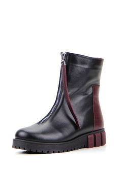 Ботинки EDART 325.astra8.bordo+black/байка