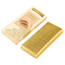 Шоколад молочный Dubai Peanut с начинкой из арахиса, 180 гр - Chokodelika фото 2