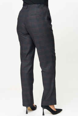 Костюм БелЭльСтиль 412/609 серо-коричневая клетка фото 9