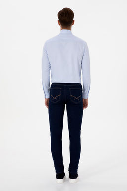 Erkek Koyu Mavi Jean Pantolon Sepette S_rpriz _ndirim - U.s. polo assn фото 4
