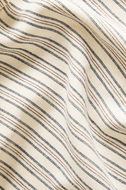 STRIPED COTTON BEACH TOWEL WITH FRINGING - Zara фото 11