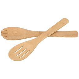 САЛАТНИК LEFARD NATIVE С ЛОЖКОЙ И ВИЛКОЙ ДЛЯ ПЕРЕМЕШИВАНИЯ. Д=21 СМ. В=10,5 СМ  фото 4