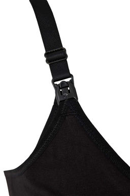 Siyah-Ekru 2li Pamuklu Emzirme Sutyeni Kaps?z Sutyen THMSS26SU00008