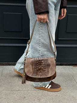 Сумка женская из телячьей кожи